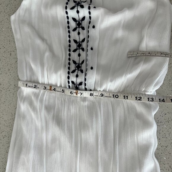 White Maurice’s Embroidered Sleeveless Maxi Dress - Picture 8 of 9